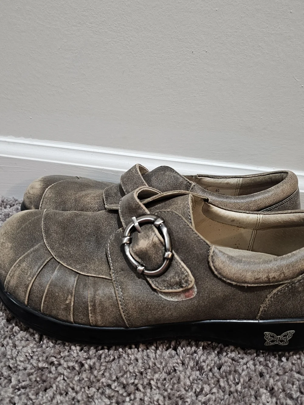 Alegria Khloe Drifted KHL-643 Women Professional Nursing Shoes Size 9